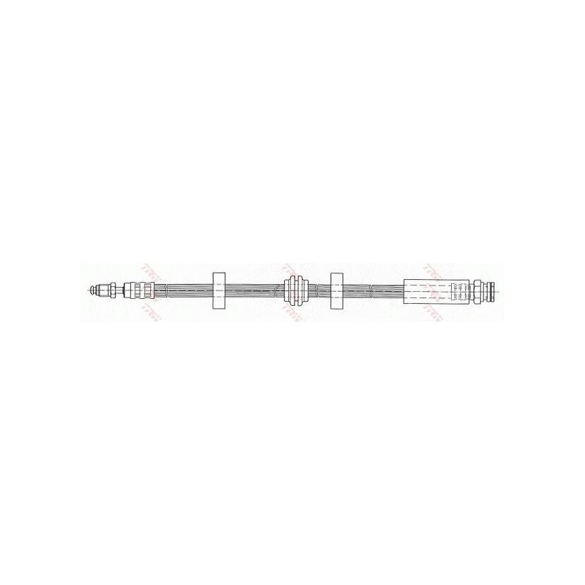 TRW Bremsschlauch PHB343 für 4002341