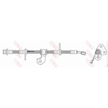 TRW Bremsschlauch PHD550 für 01465-SR3-000