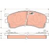 TRW Bremsbelagsatz, Scheibenbremse GDB3192 für GCYD3328ZD