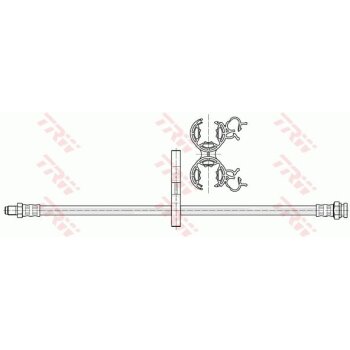 TRW Bremsschlauch PHB487 für 4806 C9