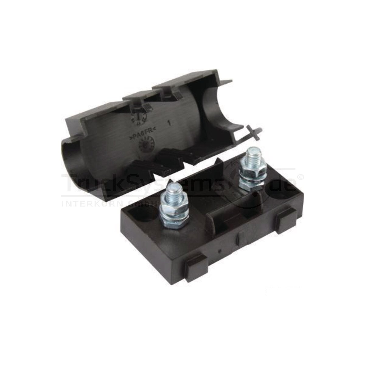 Elparts Sicherungshalter 50300018 – Für Sicherungsstreifen, Bis 200A, M5 Gewinde