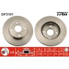 TRW Bremsscheibe DF3101 für 43512-20260