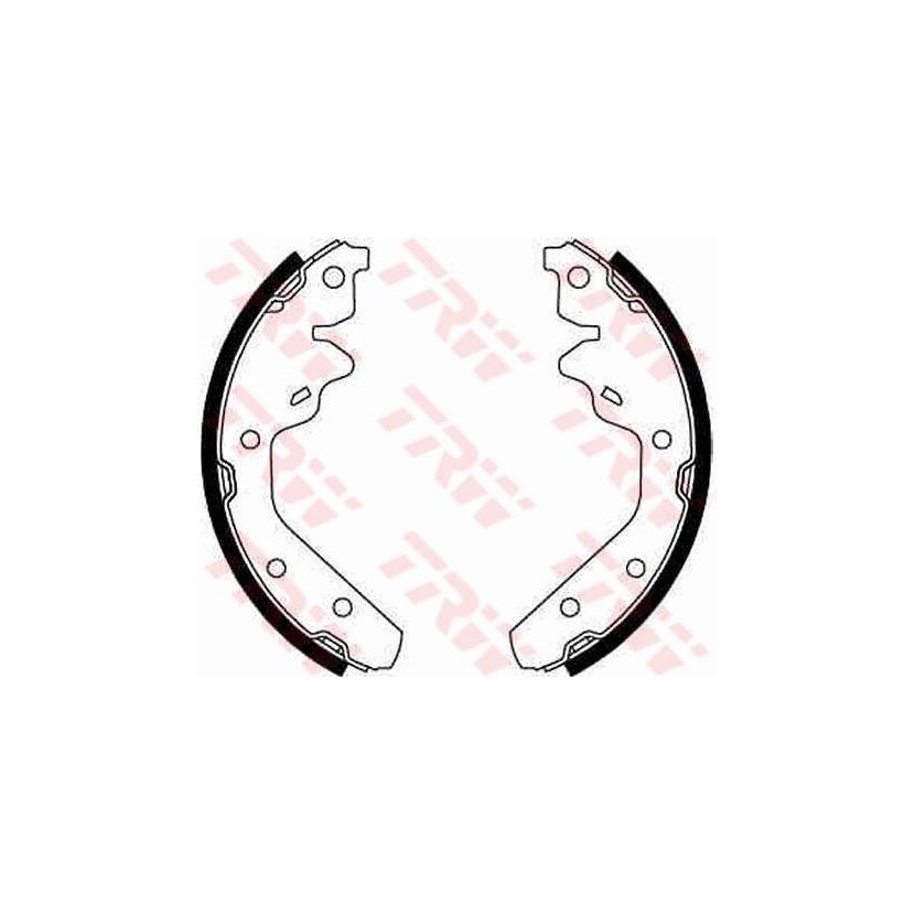 TRW Bremsbackensatz GS8644 für 4762537