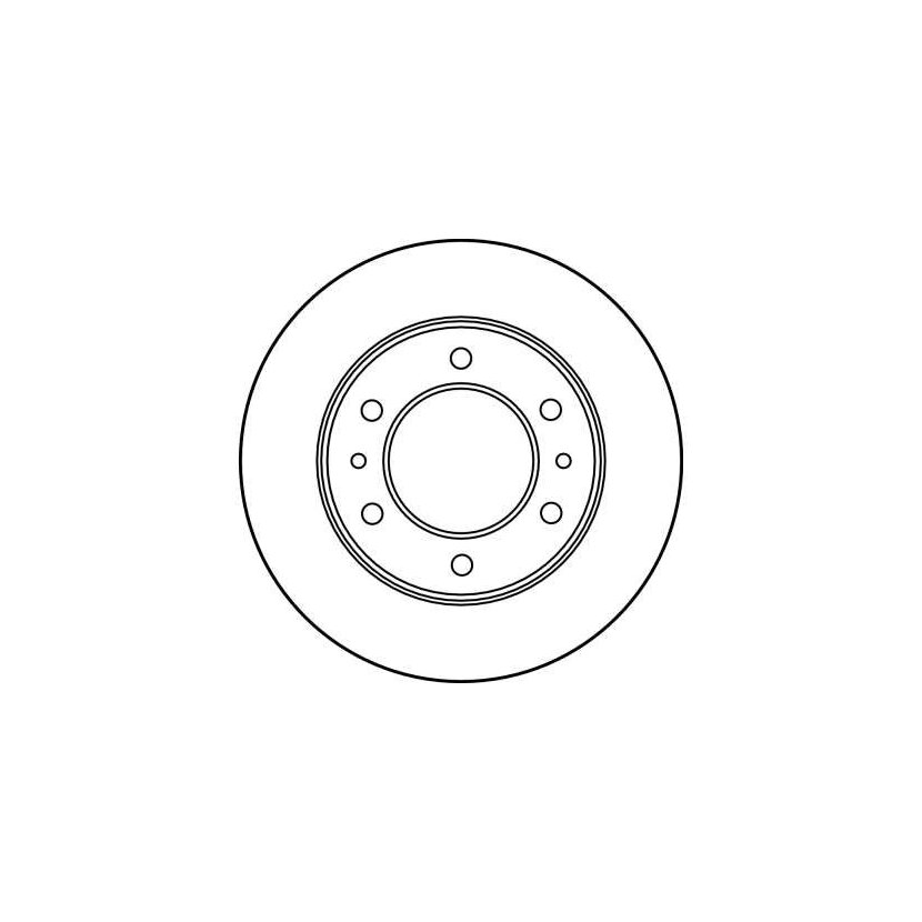 TRW Bremsscheibe DF1920 für 43512-35070