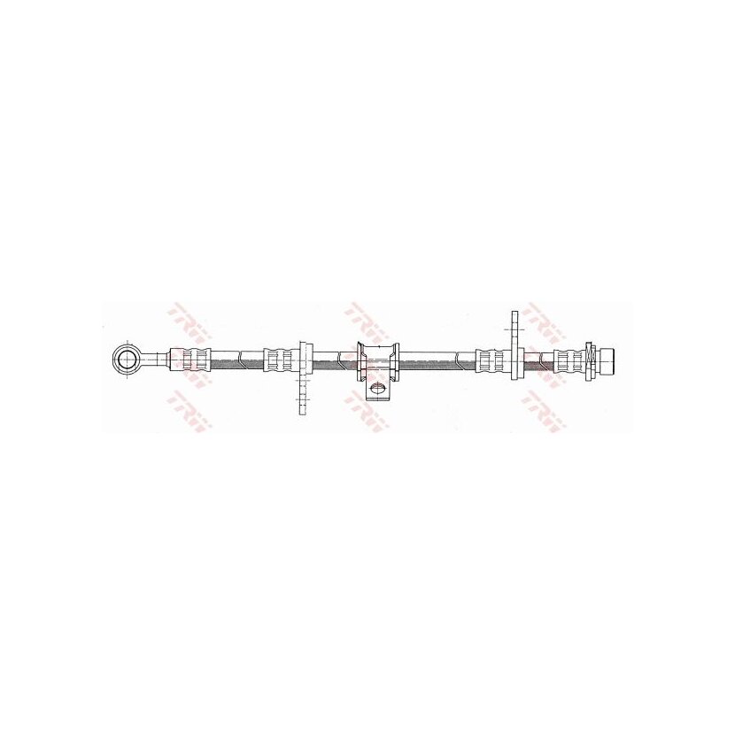 TRW Bremsschlauch PHD101 für 46410SN70000