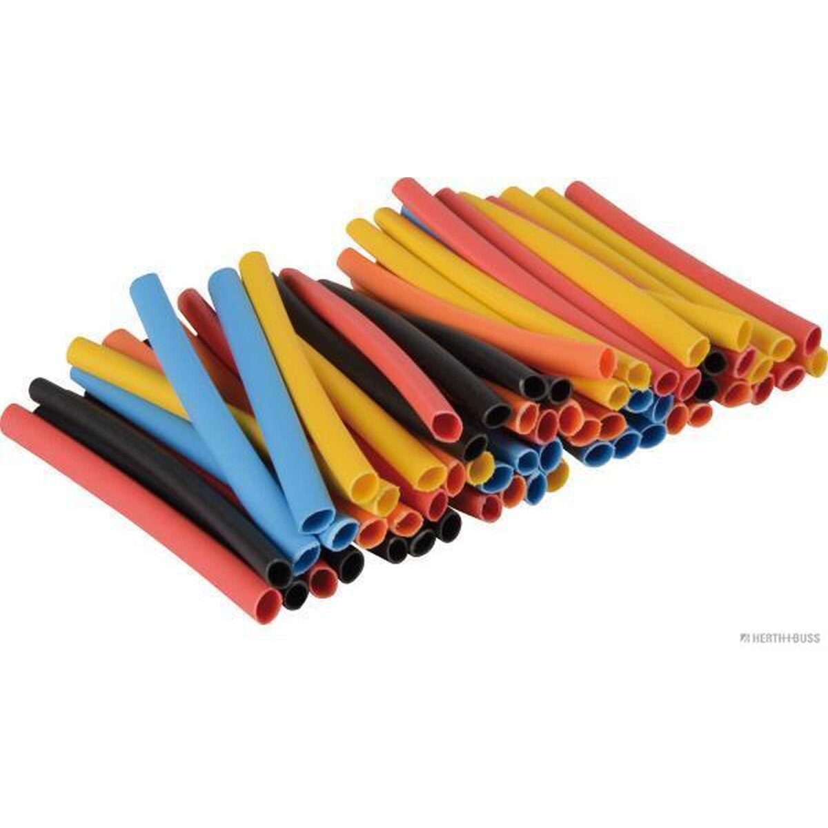 HERTH+BUSS Wärmeschrumpfschlauch 2,4 / 1,2 mm, 2:1, Inhalt 60 Stück - 51273026