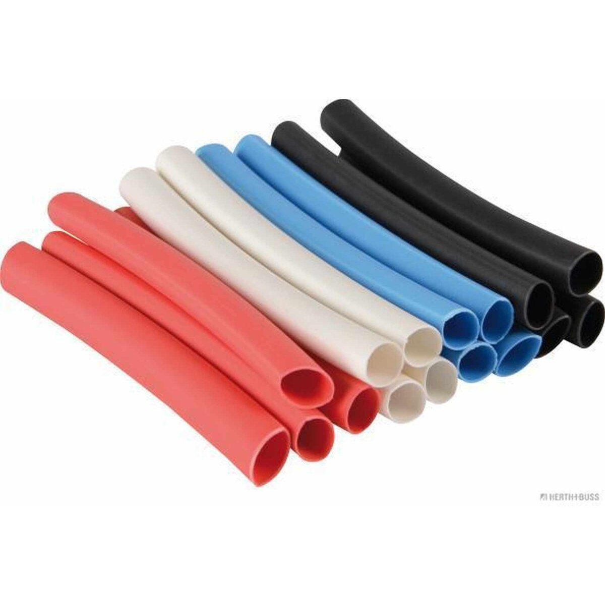 HERTH+BUSS Wärmeschrumpfschlauch 4,8 / 2,4 mm, 2:1, Inhalt 16 Stück - 51273027