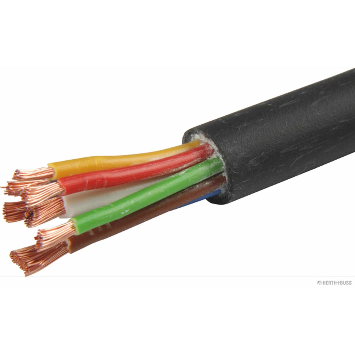 HERTH+BUSS Elektroleitung FLRYY11Y, 8 x 1,5 + 1 x 2,5 mm², PU - 51275498000 - 25 Meter