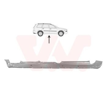 VAN WEZEL Einstiegsblech 5923104 für 31416149