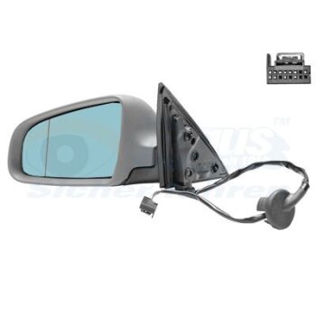 VAN WEZEL Außenspiegel 0318807 für 4F1858531J