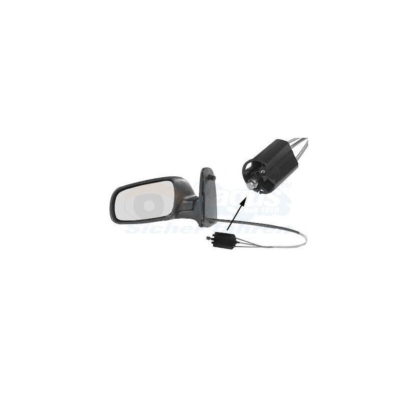 VAN WEZEL Außenspiegel 5878803 für 7M0 857 527 01C
