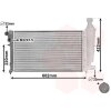 VAN WEZEL Kühler, Motorkühlung 09002116 für 00001301SX