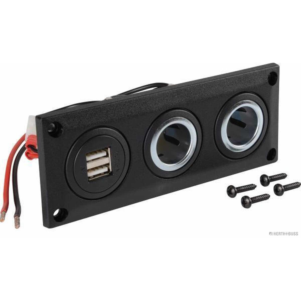 HERTH+BUSS Steckdose 12 - 24 V, 5000 mA - 51306872