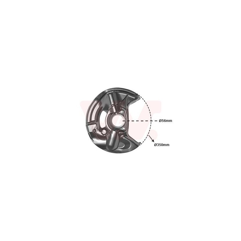 VAN WEZEL Spritzblech, Bremsscheibe 3029372 für 2104211120