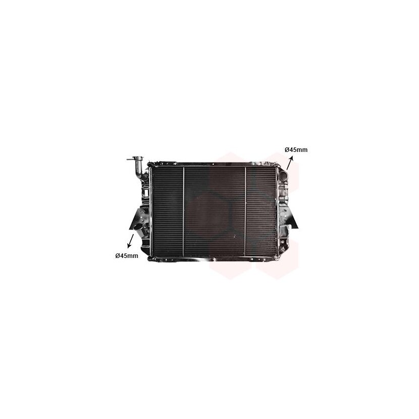 VAN WEZEL Kühler, Motorkühlung 13002088 für 21400-C6011