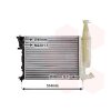 VAN WEZEL Kühler, Motorkühlung 09002149 für 96209813