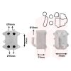 VAN WEZEL Ölkühler, Motoröl 03013723 für 03L117021D