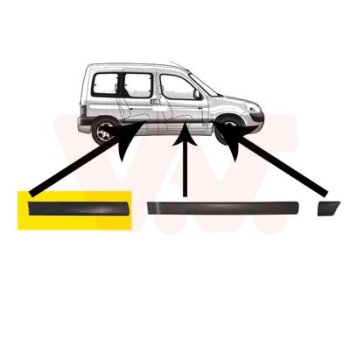 VAN WEZEL Zier-/Schutzleiste, Tür 4051426 für...