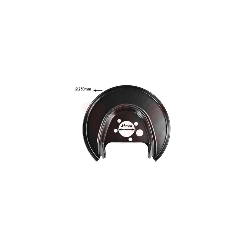 VAN WEZEL Spritzblech, Bremsscheibe 5817373 für 6X0 615 611