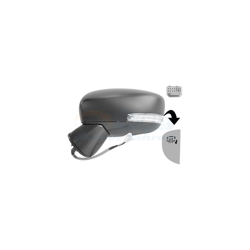 VAN WEZEL Außenspiegel 5257827 für 8472062RM0
