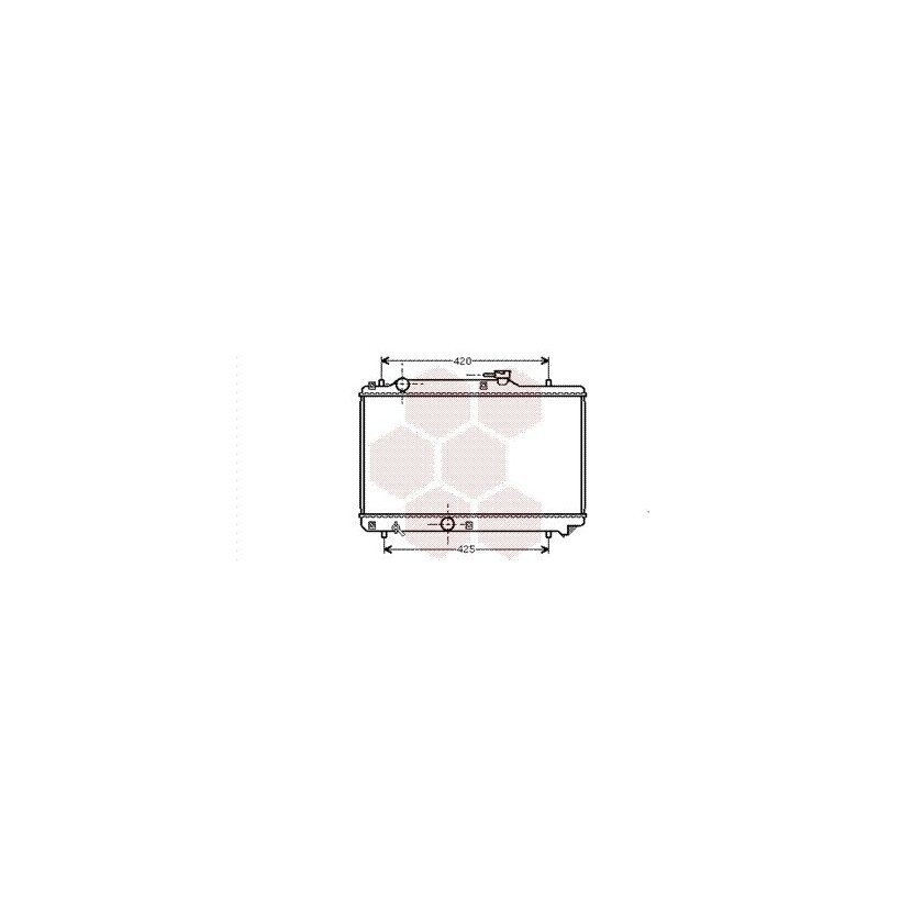 VAN WEZEL Kühler, Motorkühlung 52002035 für 17700-63G00