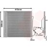 VAN WEZEL Kondensator, Klimaanlage 29005010 für A0013198V001