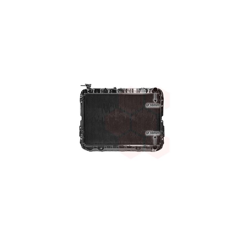 VAN WEZEL Kühler, Motorkühlung 53002217 für 1640068100