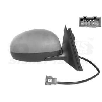 VAN WEZEL Außenspiegel 7627808 für 5J0807532