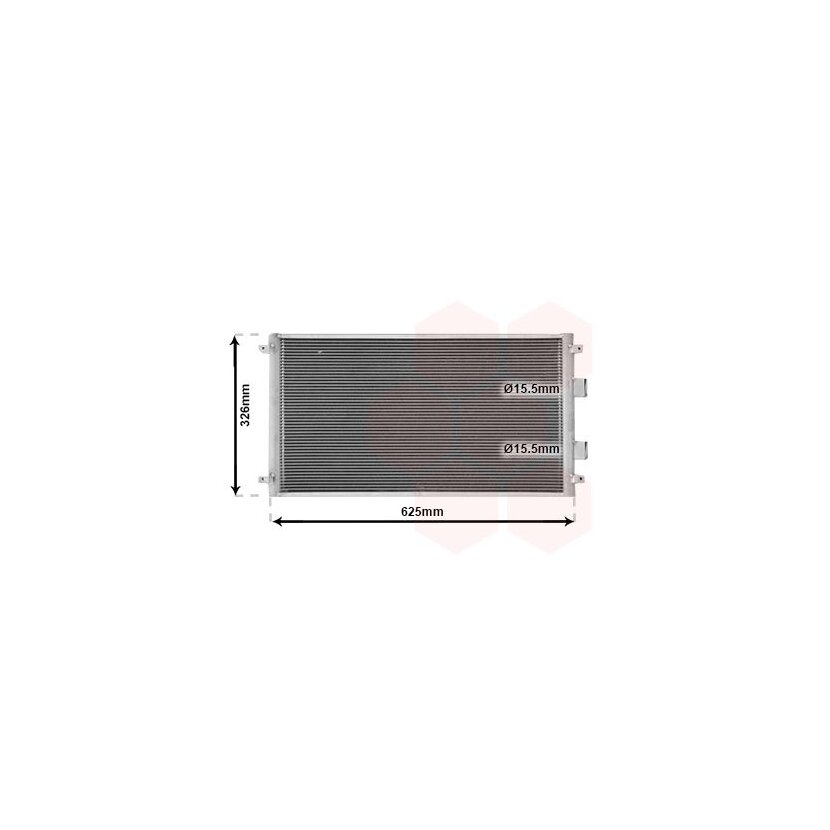 VAN WEZEL Kondensator, Klimaanlage 13015712 für 921105SH0B
