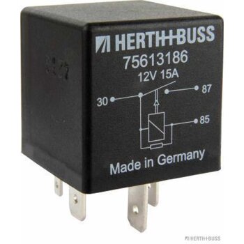 HERTH+BUSS Relais, Kraftstoffpumpe 12 V, 15 A - 75613186