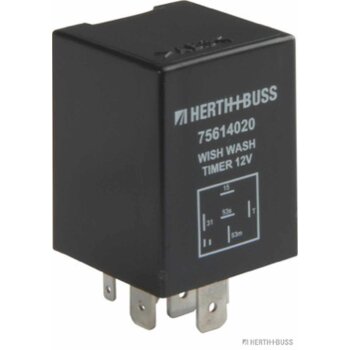 HERTH+BUSS Relais, Wisch-Wasch-Intervall 10 A, 6 pins -...