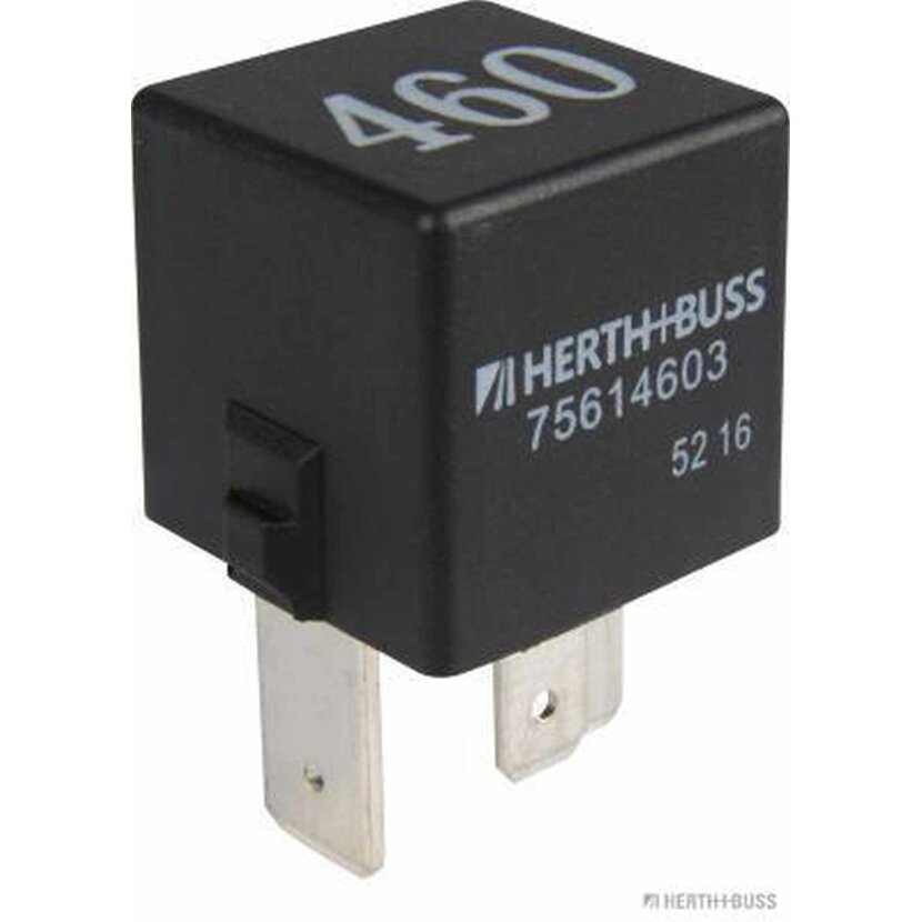 HERTH+BUSS Multifunktionsrelais 12 V, 60 A, 4 pins, Widerstand - 75614603