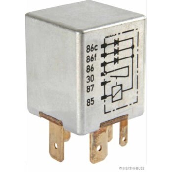 HERTH+BUSS Relais, Arbeitsstrom 24 V, 30 A, 6 pins -...