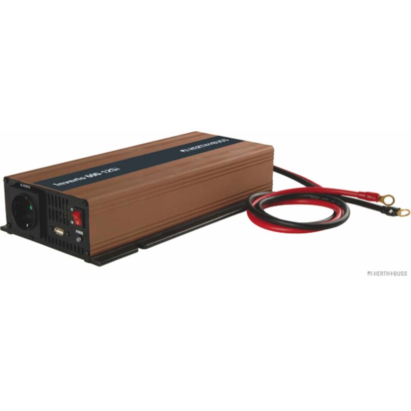 HERTH+BUSS Wechselrichter 12V > 230V, 600W Sinus - 76300600