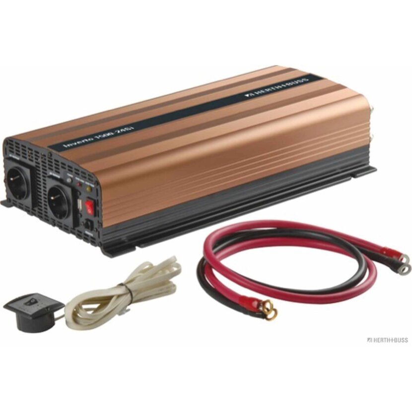 HERTH+BUSS Wechselrichter 24V auf 230V 1500W- 76301502