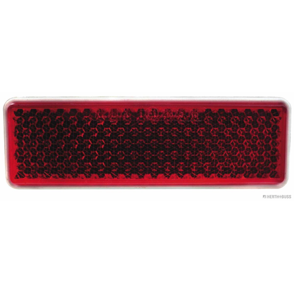 Herth+Buss Elparts Rückstrahler 78623050: Reflector Rojo De 130x42mm, Montaje Atornillado