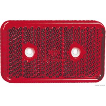 HERTH+BUSS Rückstrahler 103 mm, 58 mm, rot - 78623111