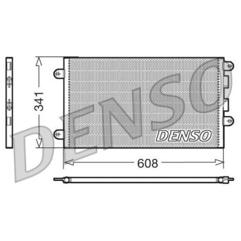 DENSO Kondensator, Klimaanlage DCN01012 für 46768973