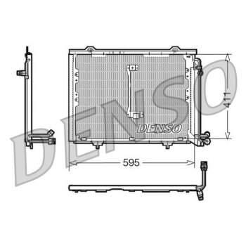 DENSO Kondensator, Klimaanlage DCN17013 für 2028300570