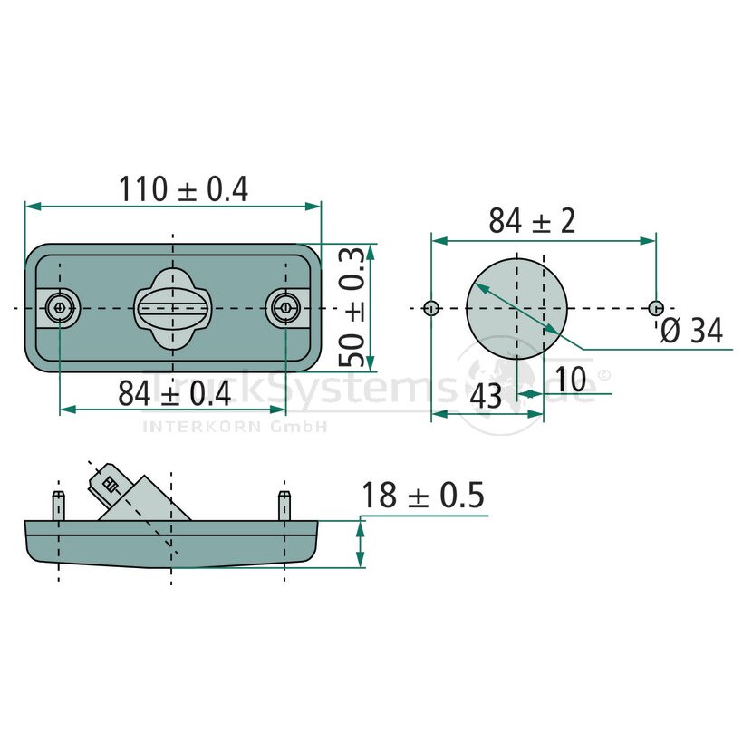 HERTH+BUSS Seitenmarkierungsleuchte - 82710234