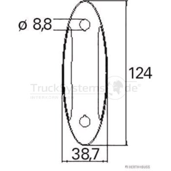 HERTH+BUSS Umrissleuchte - 82710354