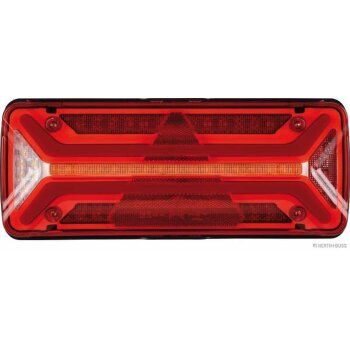 HERTH+BUSS Heckleuchte 7 Pol. ASS2-Connector + 4 x 2...