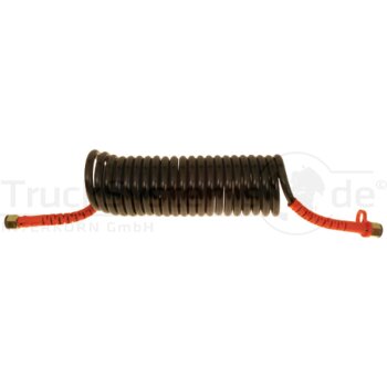 SM Flex Germany Spiralschlauch Luftschlauch schwarz rot...