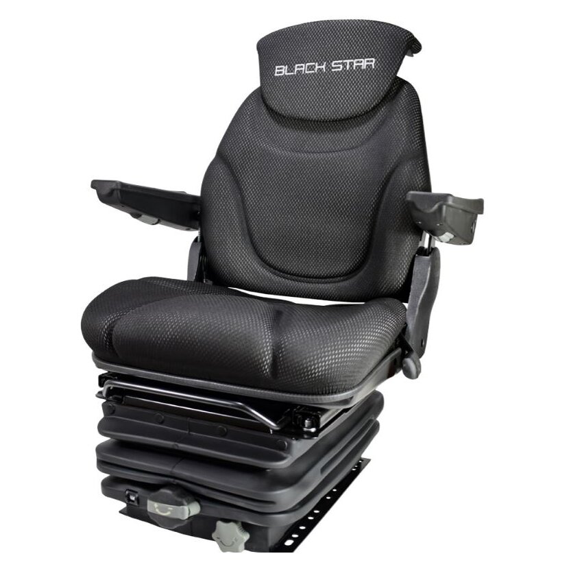 Komfortsitz Black Star BS 1231 M - mechanisch - Traktorsitz Staplersitz Baumaschinensitz