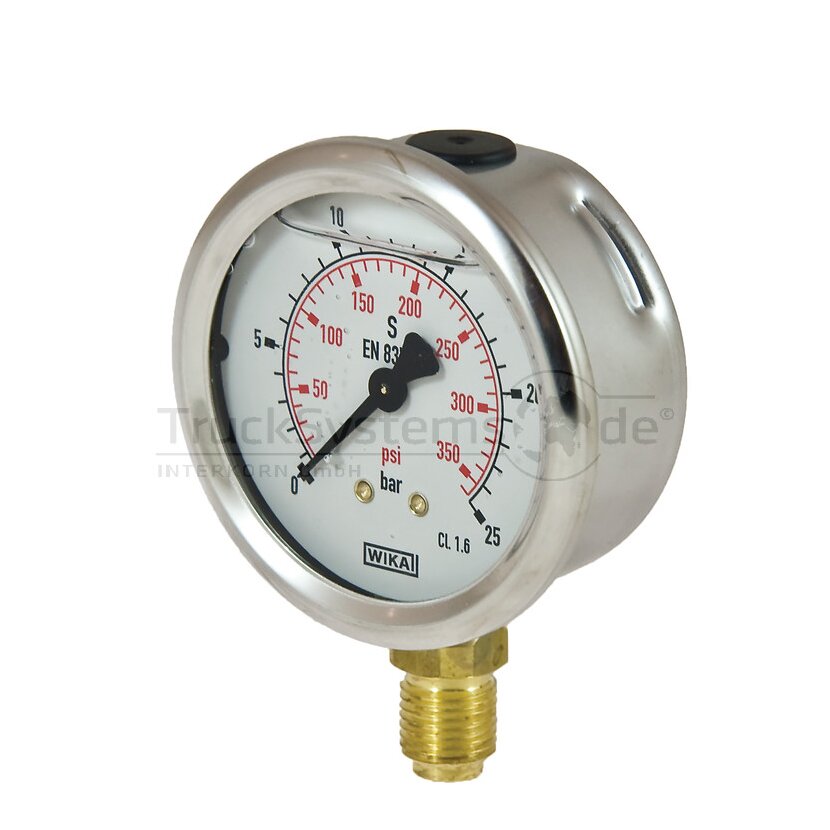 Wika Manometer 40 bar Durchmesser63mm - 1/4