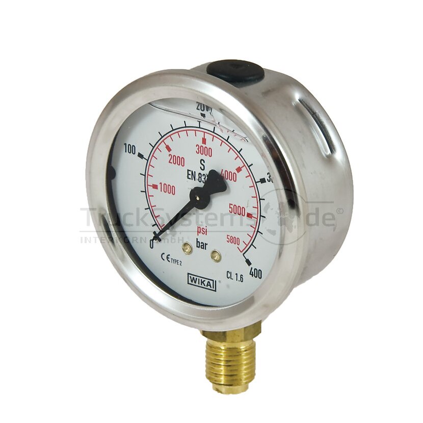 Wika Manometer 600 bar Durchmesser63mm - 1/4
