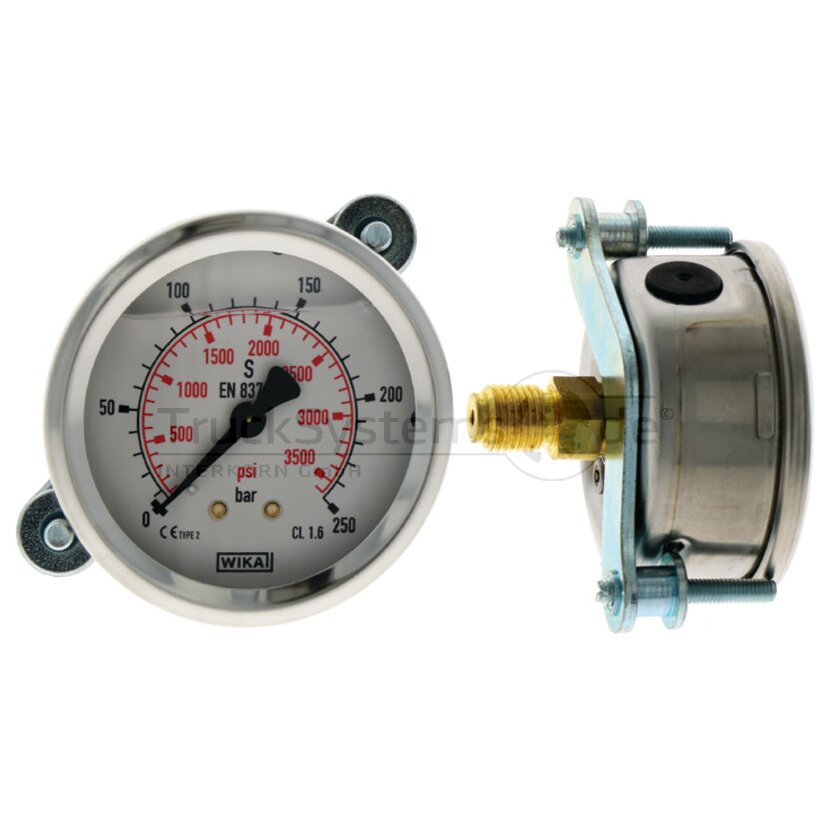 Wika Manometer 250 bar Durchmesser63mm - 1/4