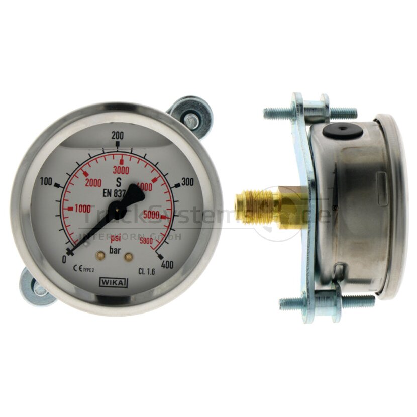 Wika Manometer 400 bar Durchmesser63mm - 1/4