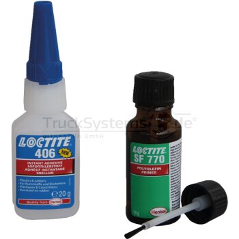 LOCTITE 406 (20 g) + SF 770 (10 g)