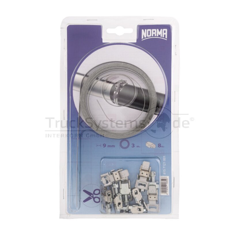 NORMA Endlosband (Kit) W2B 3mtr. 8 Koepfe